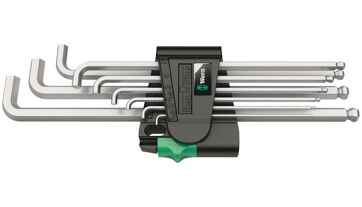Sada inbusové klíče krátký, vnitřní 6-hran, 1,5-10x mm Wera 073594 Sada inbusové klíče krátký, vnitřní 6-hran, 1,5-10x mm Wera 073594