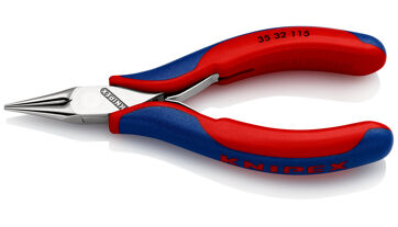 Kleště montážní pro elektroniku, kulaté zašpičatělé čelisti 115 mm, Knipex 3532115