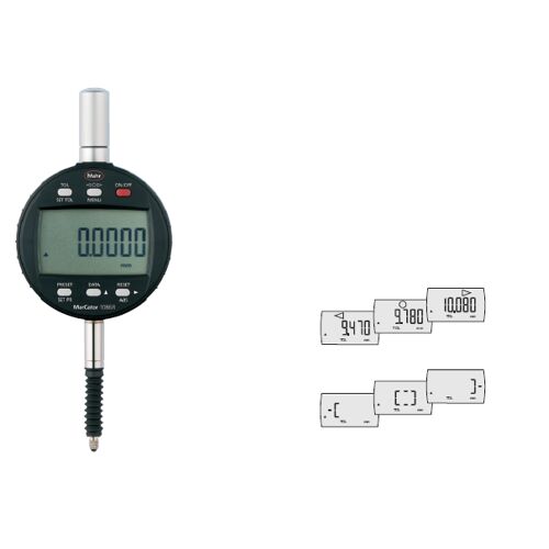 Digitální číselníkový úchylkoměr MarCator 1086 WR Digimatic, Opto RS-232C, USB