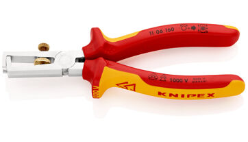 Kleště odizolovací 160 mm, izolované 1000 V, Knipex 1106160 Kleště odizolovací 160 mm, izolované 1000 V, Knipex 1106160