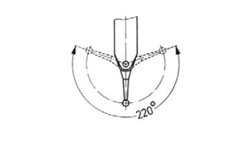 Páčkový úchylkoměr 28/0-0,8/0,01mm, DIN 2270, Tastboy KÄFER, 321080 28 (2)