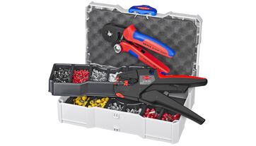 Sada kabelových spojek s kleštěmi, Knipex 979010 Sada kabelových spojek s kleštěmi, Knipex 979010