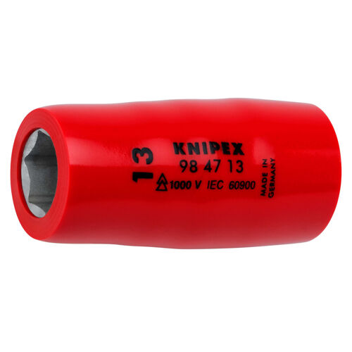 Klíč nástrčný 1/2 - 13 mm, izolovaný 1000 V, Knipex 984713