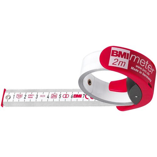 Kapesní svinovací metr BMImeter 2mx16mm bílý BMI 429241021