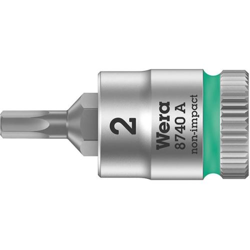 1/4´´ Hlavice zástrčná na šestihran 2,0mm,Zyklop 8740 A,WERA, 003330