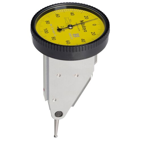 Úchylkoměr číselníkový páčkový 0,5/0,01/8mm, horizontální (MITU-513-456-10E)