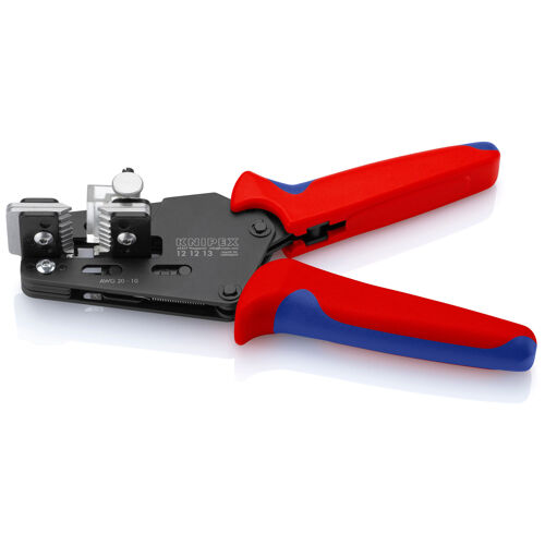 Kleště odizolovací přesné 195 mm s tvarovými noži (AWG 20 - 10), Knipex 121213