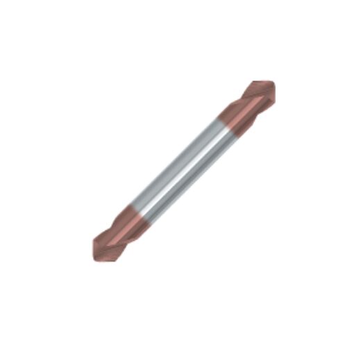 NC navrtávák oboustranný DUO-MAG 90° 3,0x0,5x100 HSS-E/Red-X, řada 0919L, Magafor