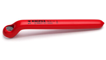 Klíč jednostranný očkový, 14 mm, izolovaný 1000 V, Knipex 980114 Klíč jednostranný očkový, 14 mm, izolovaný 1000 V, Knipex 980114