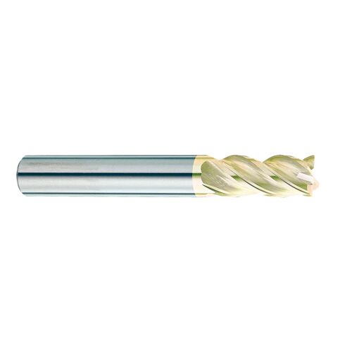Fréza tvrdokovová 4-břitá 10,00x22x72 AlTiXN+ZrN, Inox