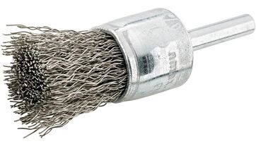 Štětcový kartáč nerez vlnitý 6mm 25x25x0,3mm FORMAT