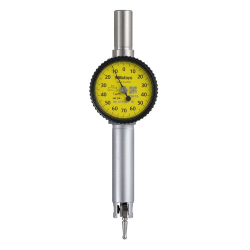 Úchylkoměr číselníkový páčkový 0,14/0,001/6mm, malý, přepínací páčka (MITU-513-501-10H)