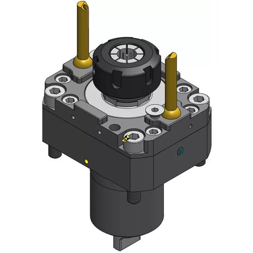 Poháněný nástroj axiální 0° ER25 M45, 6000rpm, i=1:1
