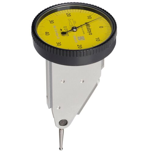 Úchylkoměr číselníkový páčkový 0,8/0,01/4/8mm, vertikální (MITU-513-454-10T)
