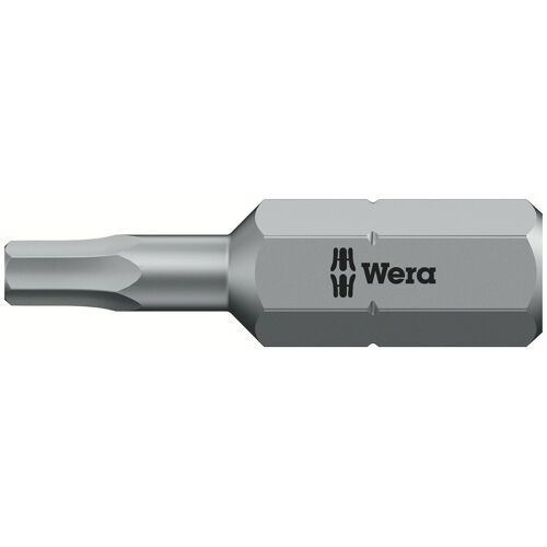 Bit tvrdý typ 1/4" DIN3126C6,3 vnitřní 6-hran, 3x25mm Wera 056315