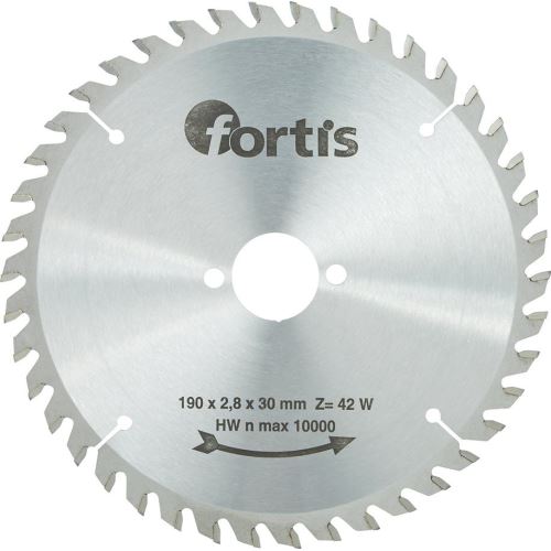 List kotouč.pily HW 190x2,8 x30mm Z42W Fortis