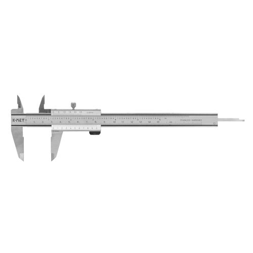Posuvné měřítko s hloubkoměrem, vnitř.měřením DIN862 200/50mm, (6000-02-200)