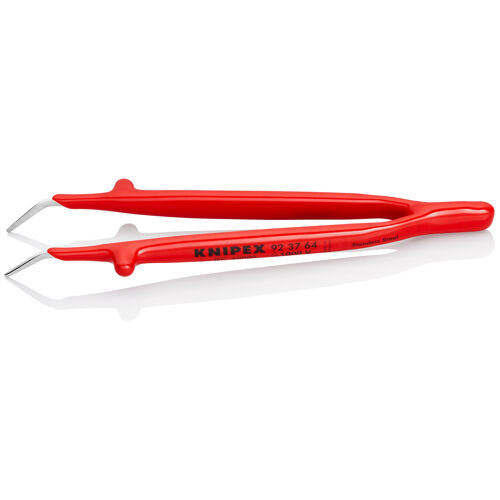 Pinzeta precizní, zahnuté špice 45°, izolovaná 1000 V, Knipex 923764