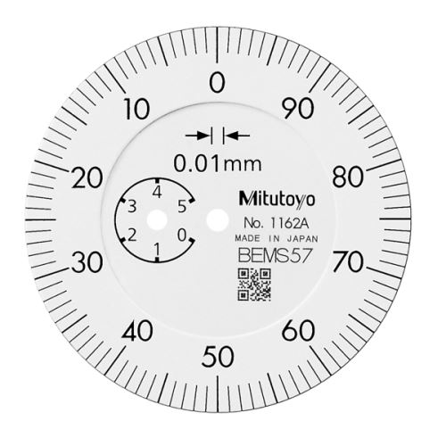 Úchylkoměr číselníkový analogový s očkem 5/0,01mm, ISO (MITU-1162A)