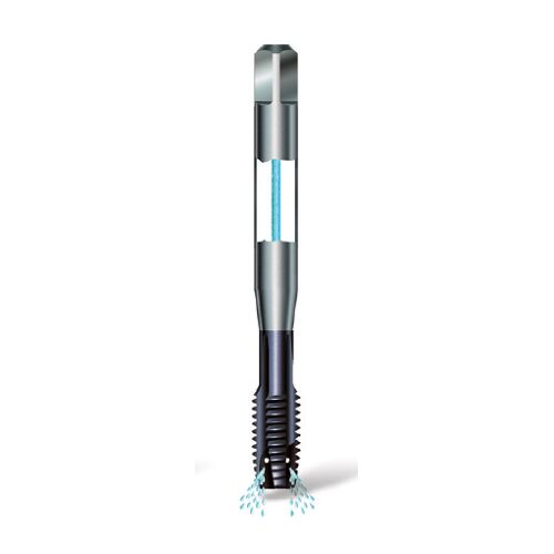 Závitník strojní s lamačem DIN 376/B M12 6HX HSSP/TiH1, BP15 TiH1, vnitřní chlazení