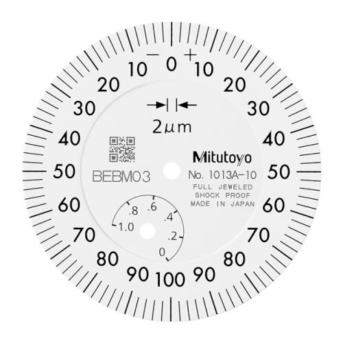 Úchylkoměr číselníkový analogový 40/1/0,002mm, s očkem, ISO (MITU-1013A-10)