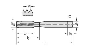 Strojní závitník HSS-E M203009-EGM2.5 (1)