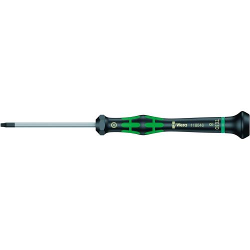 Šroubovák s otvorem TX8/60mm Kraftform Micro, TORX® BO, 2067, WERA, 118046