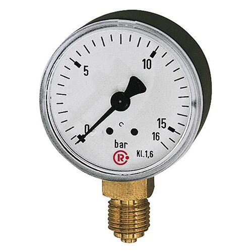 Manometr, stojící 40 mm 0-10bar G1/8" RIEGLER 110.35-K