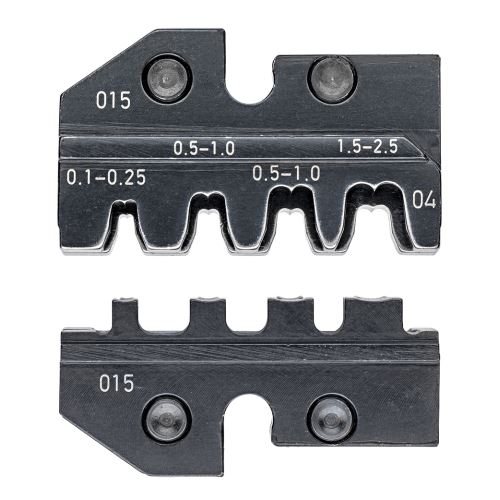 Lisovací profil pro neizolované otevřené konektory 2,8 + 4,8 mm, Knipex 974904