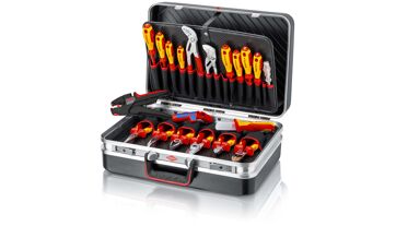 Sada elektronářadí 20-dílná v kufru, Knipex 002120 Sada elektronářadí 20-dílná v kufru, Knipex 002120