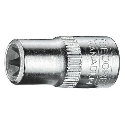 Nástrčkový klíč 1/4" E10x25mm GEDORE