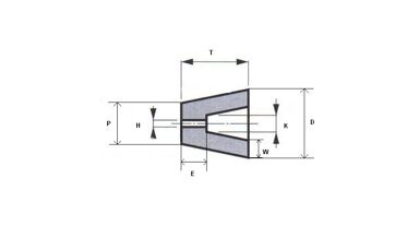Orovnávací kotouč  84231-6510.00; 65/42x45x8 -18,5x13x22, 48 C 36 P 4 V (1)