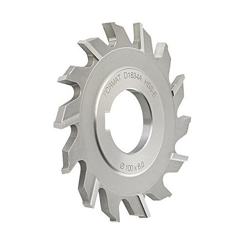 Kotoučová fréza DIN885 HSS-Co5 typ HR tvar A křížové ozubení, 160x10 mm FORMAT