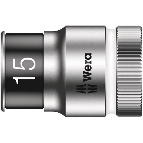 Nástrčný klíč 6-hranný 1/2" 15 mm s přidržovací funkcí Wera 003735