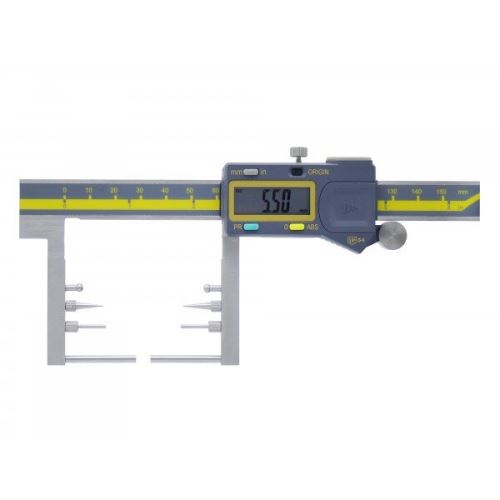 Posuvné měřítko digitální 150mm, vyměnitelné dotek, IP 54, DIN 862