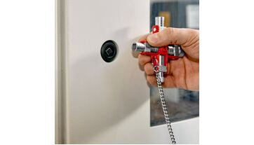Klíč univerzální pro běžné skříně a systémy zavírání 90 mm, Knipex 001106 (5)