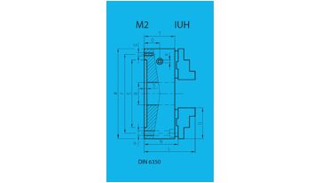 Sklíčidlo univerzální ČSN 243810 TOS US-IUH 100/3-1-M2 (103120) (2)