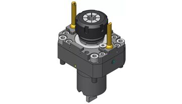 Poháněný nástroj axiální 0° ER25 M45 TENON