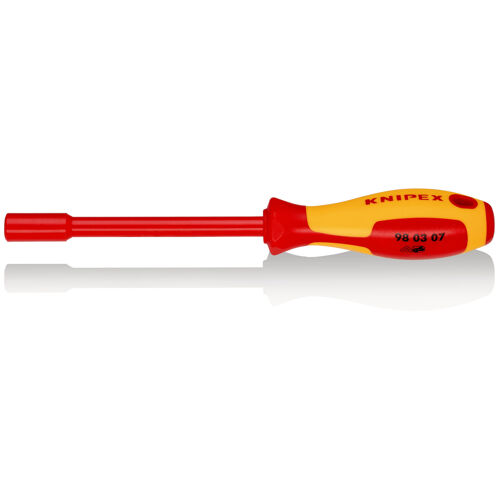 Klíč nástrčný, šestihranný 7 mm, izolovaný 1000 V, Knipex 980307