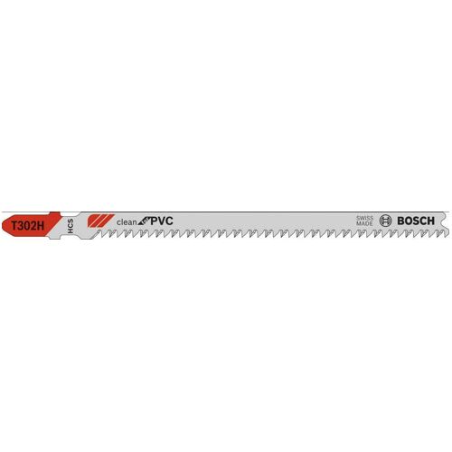 List pro pilu děrovku T 302 H Bosch, balení 5 ks Clean for PVC 2608667448