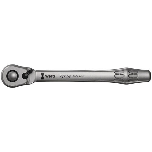 Ráčna s přepínací páčkou ZYKLOP metal switch 1/4" Wera 004004