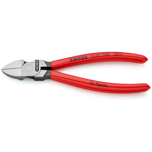 Kleště boční štípací na plasty 160 mm, Knipex 7201160