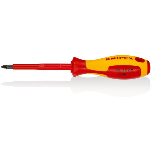 Šroubovák křížový PZ02, izolovaný 1000 V, Knipex 982502