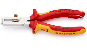 Kleště odizolovací 160 mm, izolované 1000 V, Knipex 1106160T Kleště odizolovací 160 mm, izolované 1000 V, Knipex 1106160T