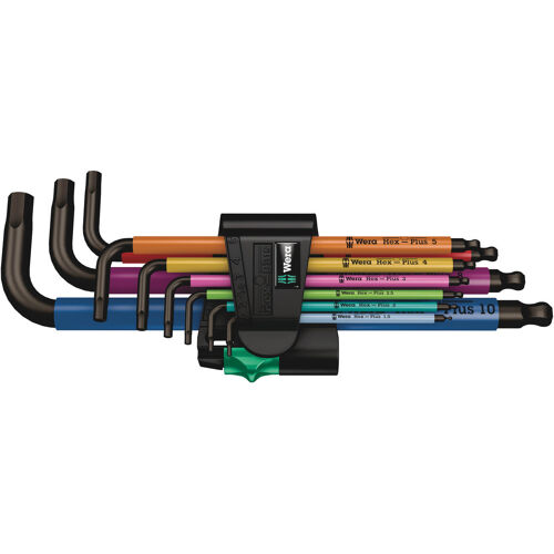 Sada inbusových klíčů Multicolor 9 ks Wera 073593