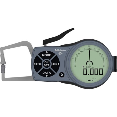 Úchylkoměr digitální 0-10/0,005/6 mm, vnější měření, IP67 (MITU-209-931)