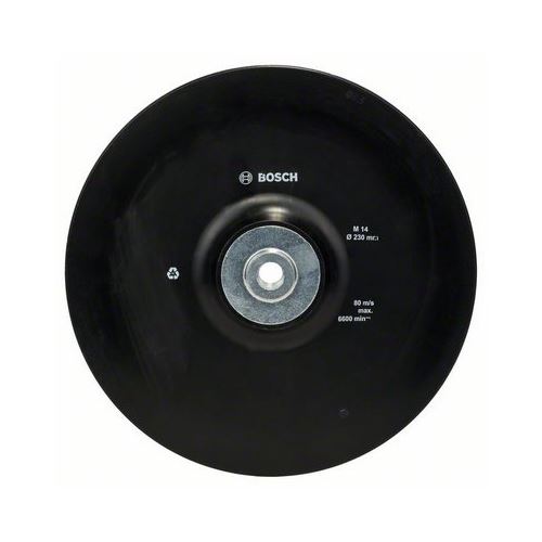Opěrný talíř Standard M14 230 mm 230 mm, 6 650 ot/min