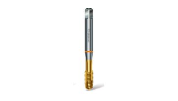 Závitník strojní s lamačem DIN 376/B M12 ISO1/4H HSSE/TiN, A15 S 4H TIN