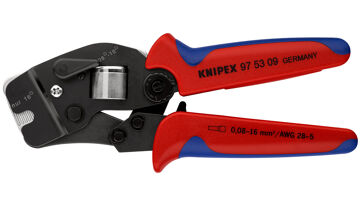 Kleště samonastavitelné, pro lisování kabelových koncovek (0,08 - 10/16), Knipex 975309 Kleště samonastavitelné, pro lisování kabelových koncovek (0,08 - 10/16), Knipex 975309