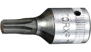 Šroubováková hlavice 1/4" pro šrouby s vnitřním TORXem T 8 Stahlwille 44 KTX T 8